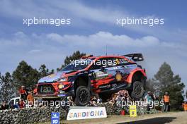 15.06.2019 - Dani Sordo (ESP)-Carlos Del Barrio (ESP),Hyundai i20 WRC, HYUNDAI SHELL MOBIS WRT 13-16.06.2019. FIA World Rally Championship, Rd 8, Rally Italy Sardinia