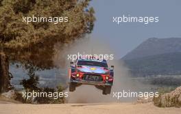13.06.2019 - Shakedown, Dani Sordo (ESP)-Carlos Del Barrio (ESP),Hyundai i20 WRC, HYUNDAI SHELL MOBIS WRT 13-16.06.2019. FIA World Rally Championship, Rd 8, Rally Italy Sardinia