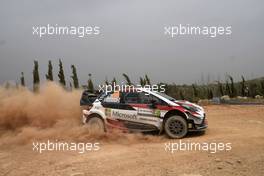 14.06.2019 - Juho Hanninen (FIN)-TUOMINEN Tomi (FIN) Toyota Yaris WRC, TOMMI MÄKINEN RACING OY 13-16.06.2019. FIA World Rally Championship, Rd 8, Rally Italy Sardinia