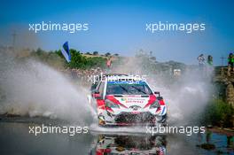 16.06.2019 - Kris Meeke (GBR)-Sébastien MARSHALL (GBR) TOYOTA YARIS, TOYOTA GAZOO RACING WRT 13-16.06.2019. FIA World Rally Championship, Rd 8, Rally Italy Sardinia