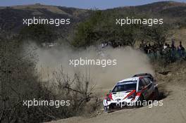 Ott Tanak (EST)-Martin Jarveoja (EST) TOYOTA YARIS WRC , TOYOTA GAZOO RACING WRT 08-10.03.2019. FIA World Rally Championship, Rd 3, Rally Mexico, Leon, Mexico.