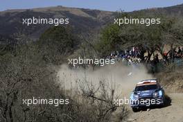 Lukasz PIENIAZEK (POL) - Kamil HELLER (POL) Ford Fiesta R5, M-Sport Ford World Rally Team 08-10.03.2019. FIA World Rally Championship, Rd 3, Rally Mexico, Leon, Mexico.