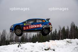 VEIBY Ole Christian (NOR) - ANDERSSON Jonas Anders (SWE) Volkswagen Polo GTI R5 14-17.02.2019 FIA World Rally Championship, Rd 2, Rally Sweden, Karlstad, Sweden