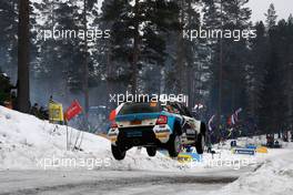 FLODIN Patrik (SWE) - BERGSTEN Goran (SWE) Skoda Fabia R5 14-17.02.2019 FIA World Rally Championship, Rd 2, Rally Sweden, Karlstad, Sweden