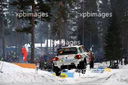 LINDHOLM Emil (FIN) - KORHONEN Mikael (FIN) Volkswagen Polo GTI R5 14-17.02.2019 FIA World Rally Championship, Rd 2, Rally Sweden, Karlstad, Sweden
