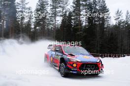 Thierry Neuville (BEL)-Nicolas Gilsoul (BEL) Hyundai i20 WRC, HYUNDAI SHELL MOBIS WRT 14-17.02.2019 FIA World Rally Championship, Rd 2, Rally Sweden, Karlstad, Sweden