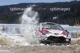 Jari-Matti Latvala (FIN)-Miikka Anttila (FIN) Toyota Yaris WRC, Toyota Gazoo Racing WRT 14-17.02.2019 FIA World Rally Championship, Rd 2, Rally Sweden, Karlstad, Sweden