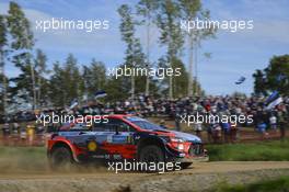 Ott Tanak (EST) / Martin Jarveoja (EST) HYUNDAI i20 Coupe WRC. 04-06.09.2020. FIA World Rally Championship Rd 4, Rally Estonia, Tartu, Estonia.