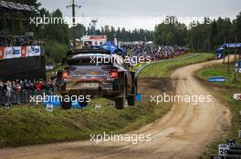 Thierry Neuville (BEL) / Nicolas Gilsoul (BEL) Hyundai i20 Coupe WRC Hyundai Shell Mobis WRT. 04-06.09.2020. FIA World Rally Championship Rd 4, Rally Estonia, Tartu, Estonia.