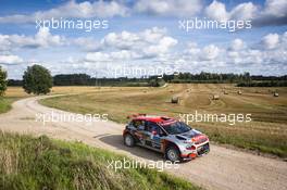 Yohan Rossel (FRA) / Benoit Fulcrand (FRA) Citroen C3 R5 PH Sport. 04-06.09.2020. FIA World Rally Championship Rd 4, Rally Estonia, Tartu, Estonia.
