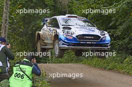 Teemu Suninen (FIN) / Jarmo Lehtinen (FIN) M-Sport Ford Fiesta WRC. 04-06.09.2020. FIA World Rally Championship Rd 4, Rally Estonia, Tartu, Estonia.