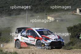 Sebastien Ogier, Julien Ingrassia, Toyota Gazoo Racing WRT, Toyota Yaris WRC.  08-11.10.2020. FIA World Rally Championship Rd 6, Rally Italia Sardegna, Italy.