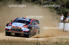 Pierre-Louis Loubet, Vincent Landais, Hyundai 2C Competition, Hyundai i20 Coupe WRC. 08-11.10.2020. FIA World Rally Championship Rd 6, Rally Italia Sardegna, Italy.
