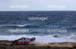 Ott Tanak, Martin Järveoja, Hyundai Shell Mobis WRT, Hyundai i20 Coupe WRC.  08-11.10.2020. FIA World Rally Championship Rd 6, Rally Italia Sardegna, Italy.