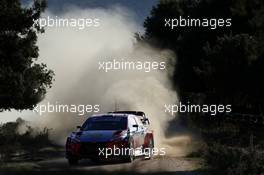 Dani Sordo, Carlos del Barrio, Hyundai Shell Mobis WRT, Hyundai i20 Coupe WRC. 08-11.10.2020. FIA World Rally Championship Rd 6, Rally Italia Sardegna, Italy.