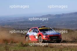 Ole Christian Veiby, Jonas Andersson, Hyundai Motorsport N, Hyundai NG i20 R5. 08-11.10.2020. FIA World Rally Championship Rd 6, Rally Italia Sardegna, Italy.
