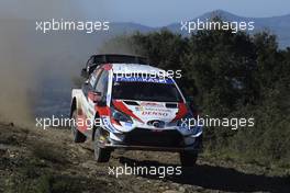 Kalle Rovanpera, Jonne Halttunen, Toyota Gazoo Racing WRT, Toyota Yaris WRC.08-11.10.2020. FIA World Rally Championship Rd 6, Rally Italia Sardegna, Italy.