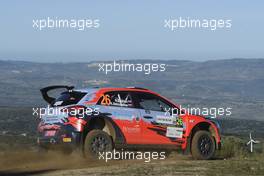 Nikolay Gryazin, Konstantin Aleksandrov, Hyundai Motorsport N, Hyundai NG i20 R5. 08-11.10.2020. FIA World Rally Championship Rd 6, Rally Italia Sardegna, Italy.