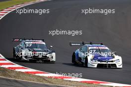 Jamie Green (GBR) (Audi Sport Team Rosberg)  und Jonathan Aberdein (ZAF) (WRT Team Audi Sport)   12.09.2020, DTM Round 5, Nürburgring GP, Germany, Saturday.