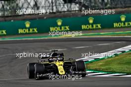 Daniel Ricciardo (AUS) Renault F1 Team RS20.                                07.08.2020. Formula 1 World Championship, Rd 5, 70th Anniversary Grand Prix, Silverstone, England, Practice Day.