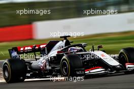 Romain Grosjean (FRA) Haas F1 Team VF-20.                                07.08.2020. Formula 1 World Championship, Rd 5, 70th Anniversary Grand Prix, Silverstone, England, Practice Day.