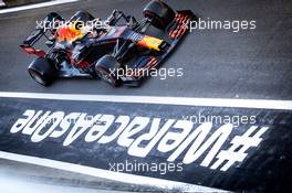 Max Verstappen (NLD) Red Bull Racing RB16. 07.08.2020. Formula 1 World Championship, Rd 5, 70th Anniversary Grand Prix, Silverstone, England, Practice Day.