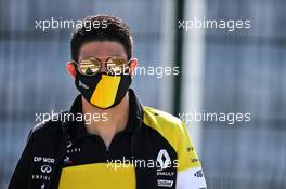Esteban Ocon (FRA) Renault F1 Team. 07.08.2020. Formula 1 World Championship, Rd 5, 70th Anniversary Grand Prix, Silverstone, England, Practice Day.
