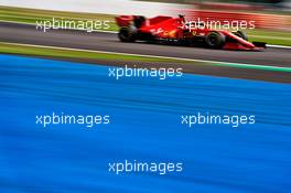 Sebastian Vettel (GER) Ferrari SF1000.                                07.08.2020. Formula 1 World Championship, Rd 5, 70th Anniversary Grand Prix, Silverstone, England, Practice Day.