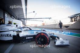 Nicholas Latifi (CDN) Williams Racing FW43 leaves the pits. 07.08.2020. Formula 1 World Championship, Rd 5, 70th Anniversary Grand Prix, Silverstone, England, Practice Day.