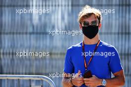 Pierre Gasly (FRA) AlphaTauri. 07.08.2020. Formula 1 World Championship, Rd 5, 70th Anniversary Grand Prix, Silverstone, England, Practice Day.