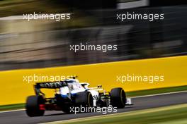 Nicholas Latifi (CDN) Williams Racing FW43.                                07.08.2020. Formula 1 World Championship, Rd 5, 70th Anniversary Grand Prix, Silverstone, England, Practice Day.