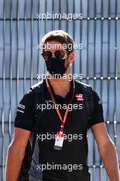 Romain Grosjean (FRA) Haas F1 Team. 07.08.2020. Formula 1 World Championship, Rd 5, 70th Anniversary Grand Prix, Silverstone, England, Practice Day.