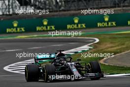 Lewis Hamilton (GBR) Mercedes AMG F1 W11.                                07.08.2020. Formula 1 World Championship, Rd 5, 70th Anniversary Grand Prix, Silverstone, England, Practice Day.