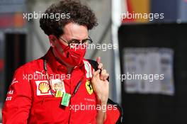 Mattia Binotto (ITA) Ferrari Team Principal. 07.08.2020. Formula 1 World Championship, Rd 5, 70th Anniversary Grand Prix, Silverstone, England, Practice Day.
