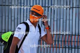 Lando Norris (GBR) McLaren. 07.08.2020. Formula 1 World Championship, Rd 5, 70th Anniversary Grand Prix, Silverstone, England, Practice Day.