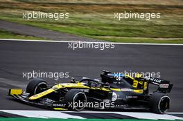 Daniel Ricciardo (AUS) Renault F1 Team RS20. 07.08.2020. Formula 1 World Championship, Rd 5, 70th Anniversary Grand Prix, Silverstone, England, Practice Day.