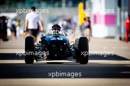 Paddock atmosphere - historic car. 07.08.2020. Formula 1 World Championship, Rd 5, 70th Anniversary Grand Prix, Silverstone, England, Practice Day.