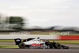 Romain Grosjean (FRA) Haas F1 Team VF-20.                                07.08.2020. Formula 1 World Championship, Rd 5, 70th Anniversary Grand Prix, Silverstone, England, Practice Day.