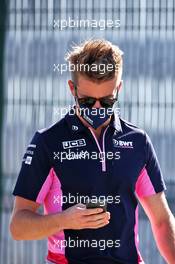 Nico Hulkenberg (GER) Racing Point F1 Team. 07.08.2020. Formula 1 World Championship, Rd 5, 70th Anniversary Grand Prix, Silverstone, England, Practice Day.