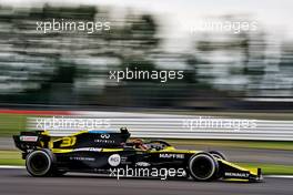 Esteban Ocon (FRA) Renault F1 Team RS20.                                07.08.2020. Formula 1 World Championship, Rd 5, 70th Anniversary Grand Prix, Silverstone, England, Practice Day.