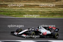 Romain Grosjean (FRA) Haas F1 Team VF-20. 07.08.2020. Formula 1 World Championship, Rd 5, 70th Anniversary Grand Prix, Silverstone, England, Practice Day.