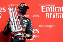 1st place Max Verstappen (NLD) Red Bull Racing RB16. 09.08.2020. Formula 1 World Championship, Rd 5, 70th Anniversary Grand Prix, Silverstone, England, Race Day.