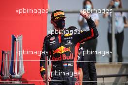 1st place Max Verstappen (NLD) Red Bull Racing RB16. 09.08.2020. Formula 1 World Championship, Rd 5, 70th Anniversary Grand Prix, Silverstone, England, Race Day.
