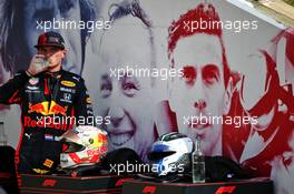 Race winner Max Verstappen (NLD) Red Bull Racing in parc ferme. 09.08.2020. Formula 1 World Championship, Rd 5, 70th Anniversary Grand Prix, Silverstone, England, Race Day.