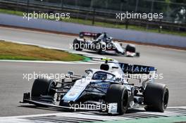 Nicholas Latifi (CDN) Williams Racing FW43. 09.08.2020. Formula 1 World Championship, Rd 5, 70th Anniversary Grand Prix, Silverstone, England, Race Day.