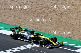 Esteban Ocon (FRA) Renault F1 Team RS20. 09.08.2020. Formula 1 World Championship, Rd 5, 70th Anniversary Grand Prix, Silverstone, England, Race Day.