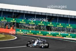 Nicholas Latifi (CDN) Williams Racing FW43.                                09.08.2020. Formula 1 World Championship, Rd 5, 70th Anniversary Grand Prix, Silverstone, England, Race Day.