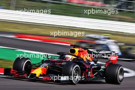 Max Verstappen (NLD) Red Bull Racing RB16. 09.08.2020. Formula 1 World Championship, Rd 5, 70th Anniversary Grand Prix, Silverstone, England, Race Day.