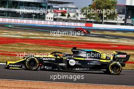Daniel Ricciardo (AUS) Renault F1 Team RS20. 09.08.2020. Formula 1 World Championship, Rd 5, 70th Anniversary Grand Prix, Silverstone, England, Race Day.