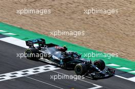 Valtteri Bottas (FIN) Mercedes AMG F1 W11. 09.08.2020. Formula 1 World Championship, Rd 5, 70th Anniversary Grand Prix, Silverstone, England, Race Day.